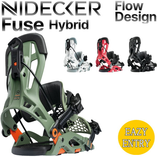 ySSԌN[|z25-26 NIDECKER/iCfbJ[ FUSE HYBRID t[Y FLOW AGg[ Y fB[X rfBO oCfBO Xm[...