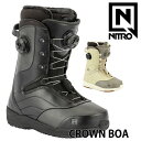 25-26 NITRO/ナイトロ CROWN BOA クラウンボア レディース ブーツ ダブルボア スノーボード 2026 予約商品
