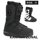 25-26 RIDE/ライド KARMYN ZONAL カーマイン レディース ブーツ ダブルボア 熱成型対応 スノーボード 2026 予約商品