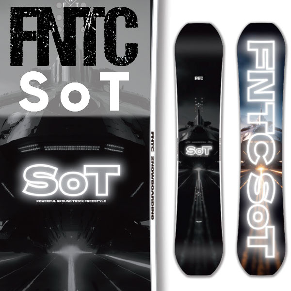 25-26 FNTC/エフエヌティーシー SOT エスオーティー メンズ スノーボード スノボー先生 カービング グラトリ 板 2026 予約商品