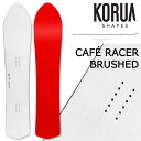 KORUA shapes/コルアシェイプス CAFE RACER BRUSHED カフェレーサー ブラッシュド メンズ レディース スノーボード パウダー カービング 板 2026 予約商品