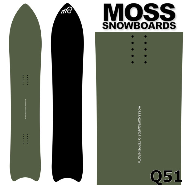 Amazon | MOSS (モス) スノーボード 板 Q51 151cm 16-17 キュー
