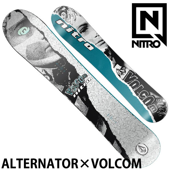 25-26 NITRO/ナイトロ ALTERNATOR VOLCOM オルタネーター メンズ スノーボード パウダー 板 2026 予約商品
