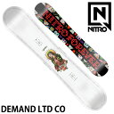 25-26 NITRO/ナイトロ DEMAND CO デマンド メンズ レディース スノーボード パーク 板 2026 予約商品
