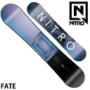 25-26 NITRO/ナイトロ FATE フェイト レディース スノーボード フリーラン 板 2026 予約商品