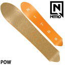 25-26 NITRO/ナイトロ POW パウ メンズ スノーボード パウダー 板 2026 予約商品