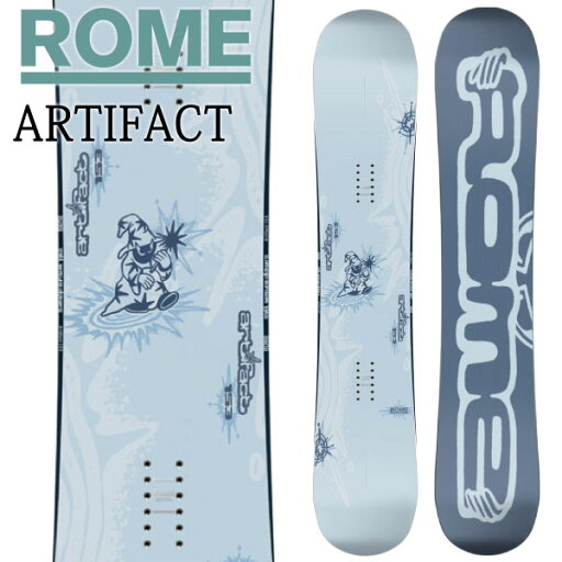 25-26 ROME/ローム ARTIFACT アーティファクト メンズ レディース スノーボード パーク 板 2026 予約商品 25-26 ROME/ローム ARTIFACT アーティファクト メンズ レディース スノーボード パーク 板 2026 予約商品