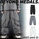 25-26 BEYOND MEDALS/ビヨンドメダルズ CARGO pant 2L メンズ レディース 防水パンツ スノーボードウェア スノーウェアー 202...