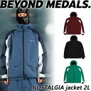 25-26 BEYOND MEDALS/ビヨンドメダルズ NOSTALGIA jacket 2L メンズ レディース 防水ジャケット スノーボードウェア スノー...