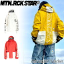 25-26 MOUNTAIN ROCK STAR/マウンテンロックスター HARUMAKI 3 jacket メンズ レディース 防水ジャケット MRS スノー...