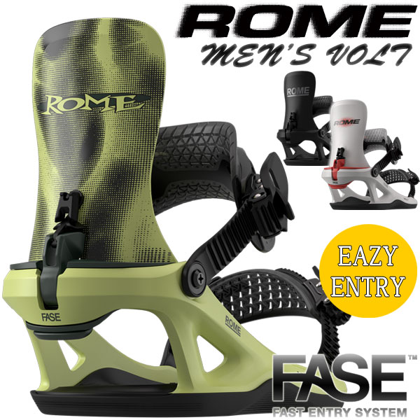Rakuten - 26-27 ROME/ローム VOLT FASE ボルト フェイズ メンズ ビンディング バインディング スノーボード 2027 予約商品