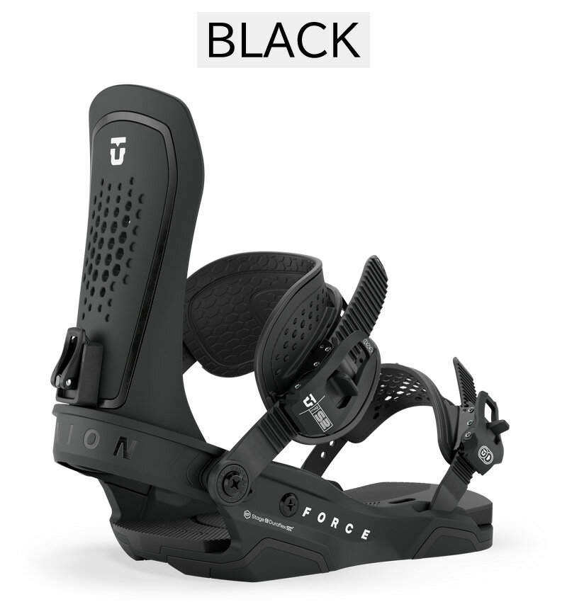 UNION Force スノーボードビンディング ブラック/ウッド UNION スノーボードビンディング ブラウン 【公式通販】