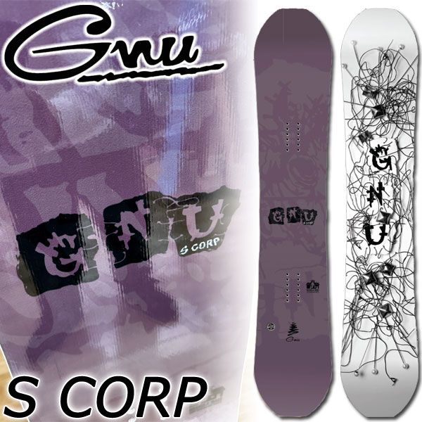 樂天商城 - 26-27 GNU/グヌー S CORP エスコープ メンズ レディース スノーボード パーク 板 2027 予約商品