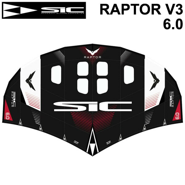 Rakuten - SIC RAPTORV3 6.0平米 エスアイシー ラプターブイスリー サーフウイング カイトウイング ウイングサーフィン ウイングフォイル 2026