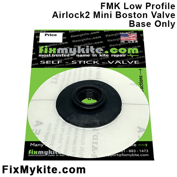 PKS Fixmykite エアロック2 ミニボストンバルブ ベースのみ North, Slingshot, Cabrinha, Eleveight Airlock2 ScrewValve BaseOnly カイト修理用品 交換用バルブ チューブリペア パンク修理 カイトサーフィン リペア用品 メール便対応