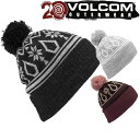 ボルコム ニット帽 レディース 19-20 VOLCOM / ボルコム ARGENTA BEANIE ビーニー ニット 帽子 レディース スノーボード スキー メール便対応