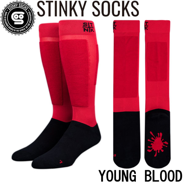 STINKY SOCKS / スティンキーソックス YOUNG BLOOD ソックス 靴下 スノーボード スキー