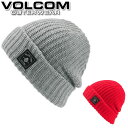22-23 VOLCOM / ボルコム THICK KNIT BEANIE ビーニー ニット 帽子 レディース スノーボード メール便対応