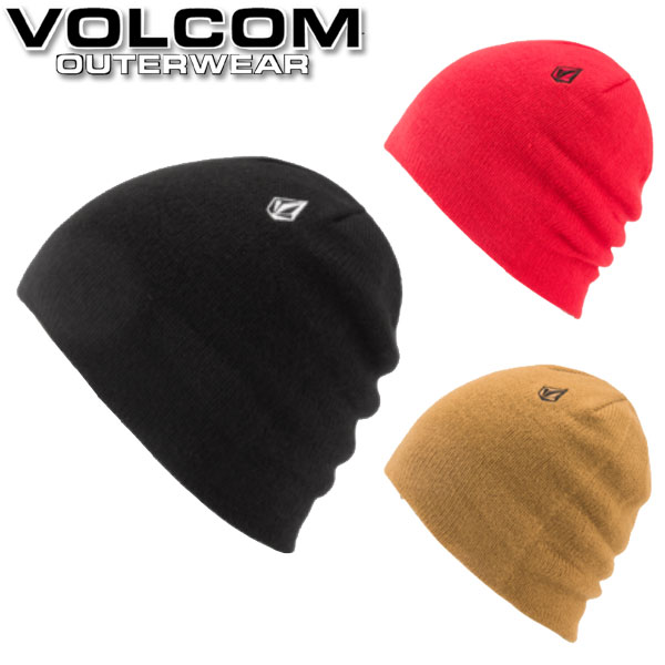 22-23 VOLCOM / ボルコム WOOLCOTT BEANIE ビーニー ニット 帽子 メンズ レディース スノーボード メール便対応