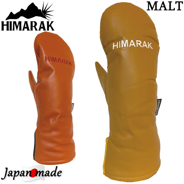 HIMARAK / ヒマラク MALT モルト グローブ 手袋 メンズ レディース スノーボード スキー バイク レザー