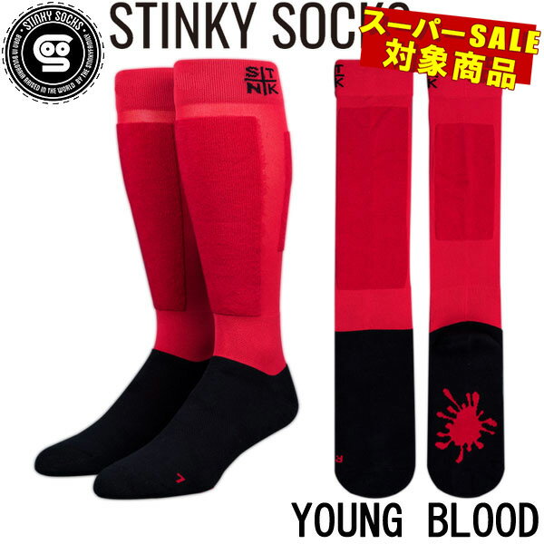 STINKY SOCKS / スティンキーソックス YOUNG BLOOD ソックス 靴下 スノーボード スキー
