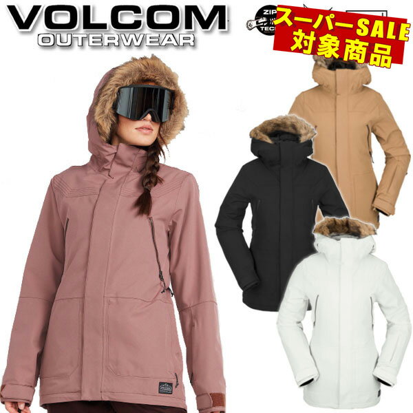 【楽天SS特別価格】即出荷 22-23 VOLCOM/ボルコム SHADOW INS jacket レディース 防水ジャケット スノーボードウェア スノーウェアー 2023 型落ち