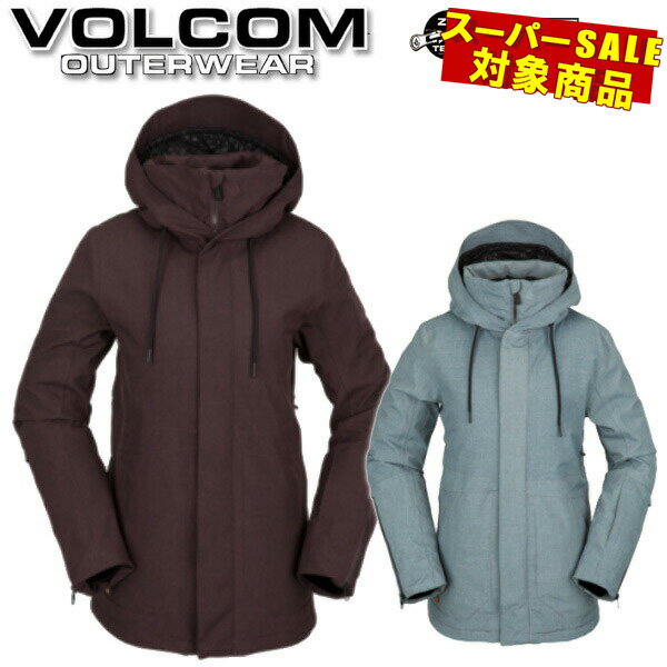 【楽天SS特別価格】即出荷 22-23 VOLCOM/ボルコム SHERWIN INS jacket レディース 防水ジャケット スノーボードウェア スノーウェアー 2023 型落ち