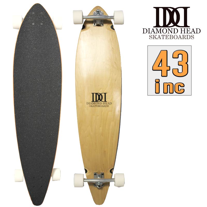 即出荷 DIAMOND HEAD/ダイアモンドヘッド SURF SKATE クルージングデッキ 43inc サーフスケート ロンスケ スノーボード スケボー スケートボード