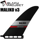 BLACK PROJECT MALIKO V3 CARBON/ブラックプロジェクト マリコ フルカーボン SUP サップ センターフィン パドルボード 超軽量