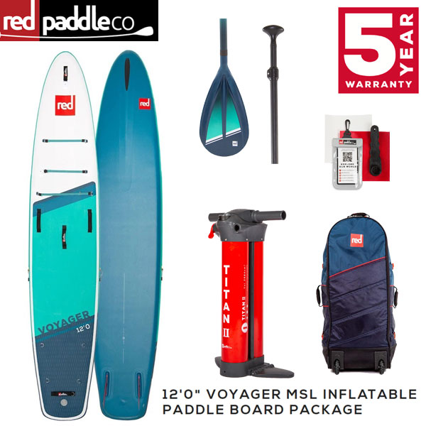 【セット】2022 RED PADDLE 12’0 VOYAGER PADDLE BOARD / レッドパドル ボイジャー SUP インフレータブル パドルボード サップ 特典パドル