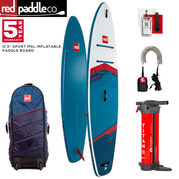 【セット】 取り寄せ商品 2023-24 RED PADDLE 11’3 SPORT SUP BOARD / レッドパドル スポーツ SUP インフレータブル パドルボード サップ