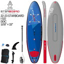 【セット】TUFSKINパドル特典セット 22-23 STARBOARD IGO DDC 10'8 X 33 / スターボード ダブルチャンバー SUP インフ...