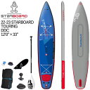 【セット】TUFSKINパドル特典セット 22-23 STARBOARD TOURING DDC 12'6 X 30 / スターボード ツーリング ダブルチャン...