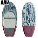 アドバンス フォイルボード / ADVANCED FOILBOARD Raptor Foil V4 CARBON グレーマーブル / ワインレッド フルカーボン...