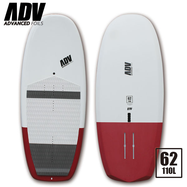 アドバンス サップ フォイルボード / ADVANCED SUP FOIL 6'2 グレー/ワインレ ...