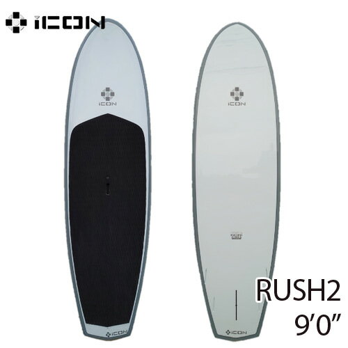 ICON/アイコン SUP RUSH2 PVC ラッシュ2 9'0 123L スタンドアップパドルボード サップ ハードボード 営業所止め 送料無料