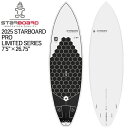 取り寄せ商品 2023/2025 STARBOARD SUP 7'5 X 26.75 PRO LIMITED SERIES スターボード サップ パドルボード 営業所止め