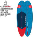 取り寄せ商品 2025 STARBOARD SUP 9'0 X 33 WIDE RIDE WHOPPER BLUE CARBON スターボード サップ パドルボード 営業所止め
