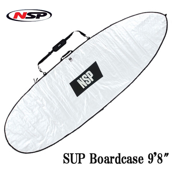 NSP SUP BOARD BAG 商品名 NSP SUP BOARD BAG 9'8" / 21NAB0206 カラー ホワイト 特徴 NSP SUPのすべに対応するサイズ展開。 センターフィンスロットやキャリーベルトが付き、十分なパッドが入っているのに軽量でリーズナブルな価格となっている。 ホワイトなので、ケースが熱くなりづらく、ボードが剥離するリスクを軽減します！ NSP以外のボードにも対応可能だ。 (注)メーカーにより入らないサイズの物もあります。 ＜SUP SURFボードケースの運送及び取り扱いに関する注意点＞ 在庫について 最新の在庫情報を記載致しておりますが、日々在庫が変動しています為、ご注文頂きましても在庫がない場合がございます。ご理解、ご了承何卒お願いいたします。 送料について 離島の場合は、別途追加料金が発生いたします。 ご注文後に送料を修正させていただきます。 発送について 出荷に関しまして 別倉庫より出荷の場合がございますので、お支払い方法が銀行振り込みの方、また、土日の受注処理対応の方は即日出荷できない場合がございますので 予めご了承くださいませ。 ※大型商品の為即日出荷できない場合がございますので予めご了承くださいませ。 メーカー希望小売価格はメーカーカタログに基づいて掲載しています。 【レビュー内容に関して】 2017.4月より商品が継続モデルの場合、順次商品ページを更新させて頂いております。 デザイン、仕様など、過去のレビュー投稿内容が御座いますのでご注意下さい。21NAB0206 NSP SUP Day Bag 9’8” NSP SUPのすべてに対応するサイズ展開。 センターフィンスロットやキャリーベルトが付き、十分なパッドが入っているのに軽量でリーズナブルな価格となっている。 ホワイトなので、ケースが熱くなりづらく、ボードが剥離するリスクを軽減します！ NSP以外のボードにも対応可能だ。