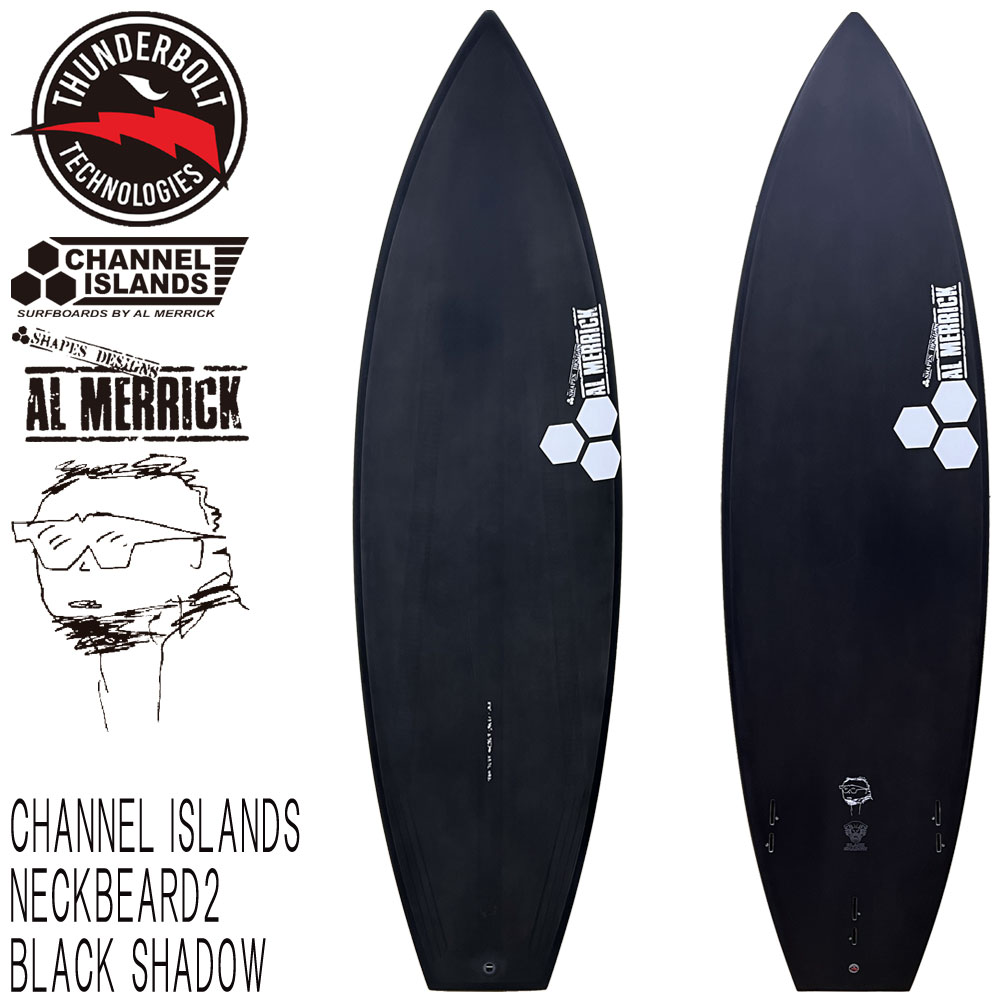 2024 THUNDERBOLT CHANNEL ISLANDS AL MERRICK NECKBEARD2 BLACK SHADOW/ܥ ͥ륢 å ͥå٥ ֥åɥ ȥ եܡ ե ĶȽߤ