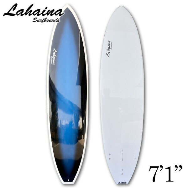 西濃運輸営業所止め サーフボード ラハイナ/LAHAINA 7'1 L25 ファンボード ミッドレングス サーフィン 送料無料