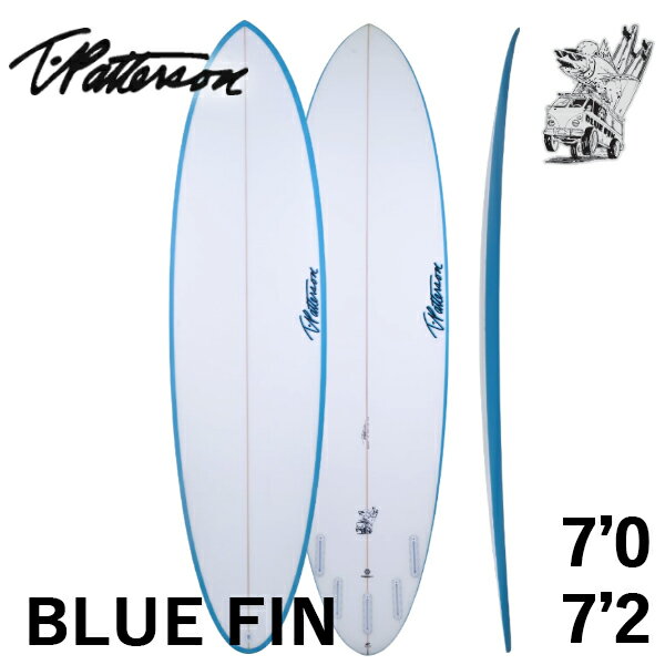 󤻾 TIMMY PATTERSON BLUE FIN / ƥߡѥ ֥롼ե 7'0 7'2 SURFTECH ...