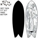 WATERRAMPAGE SPITTWIN 5'7 6'2 HARD BOTTOM / ウォーターランページ スピットツイン ハードボトム サーフボード ソフトボード 営業所止め 付属フィン無し