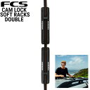 FCS CAM LOCK SOFT RACKS DOUBLE / エフシーエス カムロック ソフトラック ダブル モデル CAM LOCK SOFT RACKS DOUBLE カラー BLACK 説明 ・1〜6枚のボード(ショートボード)をルーフラックなしで取付可能 メーカー希望小売価格はメーカーカタログに基づいて掲載しています。ブランド名FCS ブランド名カナエフシーエス モデル名CAM LOCK SOFT RACKS DOUBLE モデル名カナカムロックソフトラックダブル 商品ラック 年式2020型番CL01-SFT-DBL カラー展開BLACK 対象キーワードサーフィン サーフボード キャリア