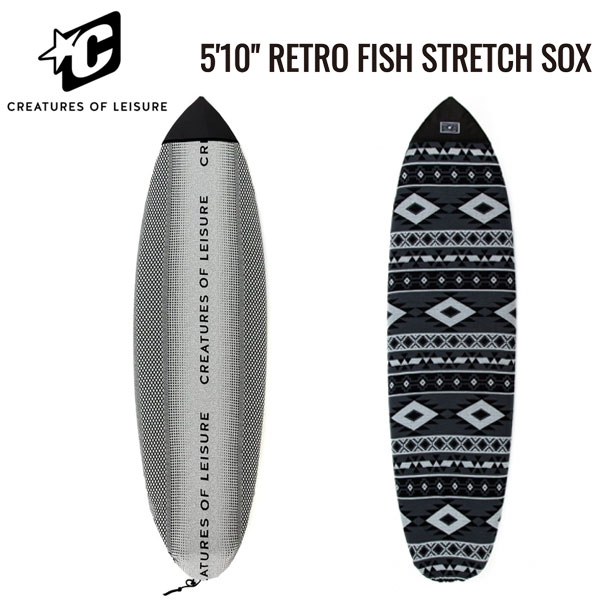 CREATURES RETRO FISH STRETCH SOX 5'10 / クリエイチャーズ レトロフィッシュ ストレッチ ソックス サーフィン ボードカバー