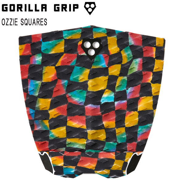 2023 Gorilla Grip OZZIE SQUARES/ゴリラグリップ オジーライト スクエアーズ デッキパッド サーフボード ショートボード サーフィン用テールパッド