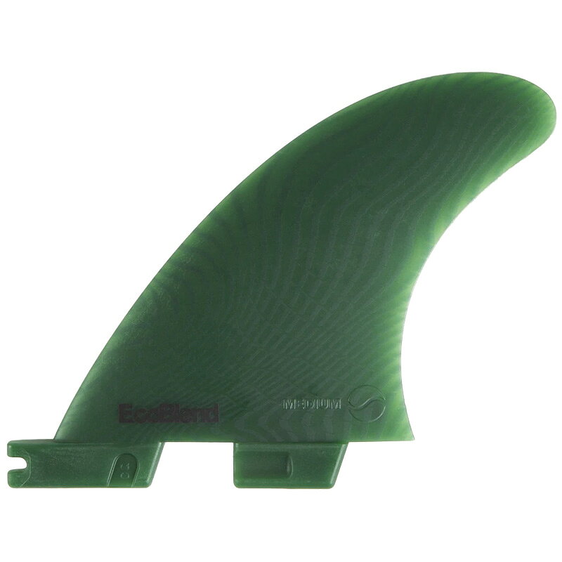 FCS2 CARVER ECO BLEND QUAD REAR FIN / エフシーエス2 カーバー エコブレンド クアッドリア フィン サーフィン 2枚組 3