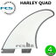 FCS2 LONG HARLEY QUAD FIN / FCSII ե2 ϡ졼 å  եܡ ե