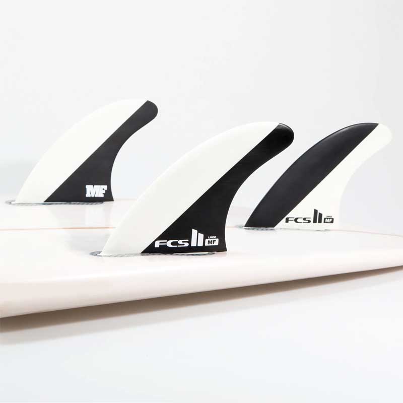 BREAKOUTのFCS2 MF MICK FANNING PC TRI FINS GROM / エフシーエス2 ミックファニング トライフィン グロム サーフィン ショート サーフボード 3枚組 子供用｜アングル3