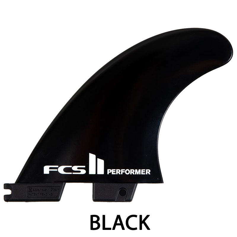 FCS2 PERFORMER GLASS FLEX GF TRI FINS BLACK/エフシーエス2 パフォーマー グラス...